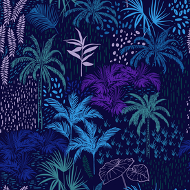 椰树印花 真丝印花