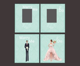 蓝色主题婚礼  欧式婚礼