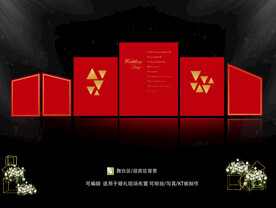 红色婚礼    欧式婚礼