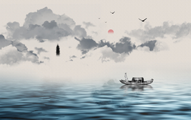 意境山水画