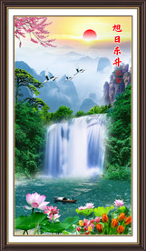 玄关山水画
