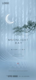 地产中式价值点海报