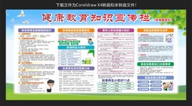 秋季健康教育知识宣传栏