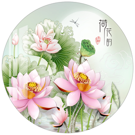 圆形装饰画