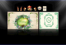 森系婚礼 户外婚礼