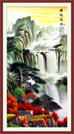 玄关山水画