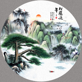 迎客松