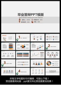毕业答辩ppt模板