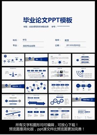 毕业论文ppt模板