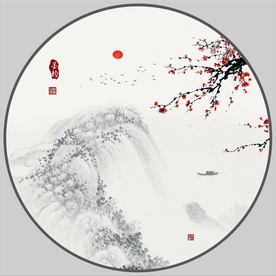 水墨山水