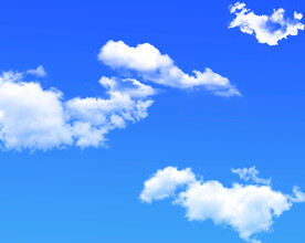 蓝天白云背景