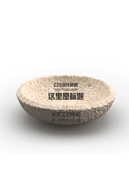 木头碗装饰样机