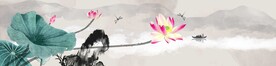 意境禅意莲花