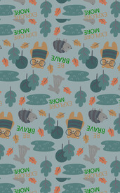 卡通 可爱 小熊 刺猬