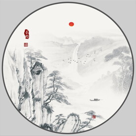 水墨山水