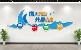 企业励志标语文化墙