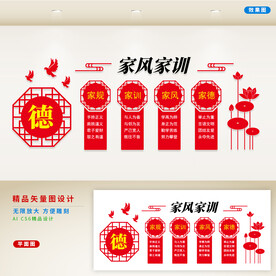 家训家风展板 