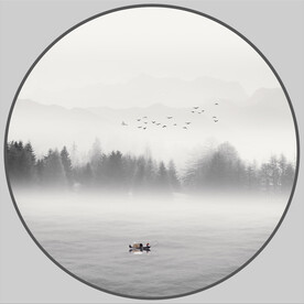 新中式山水画 