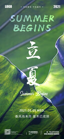 立夏海报 二十四节气