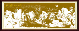 国画山水画