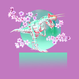 大牌花型 恐龙