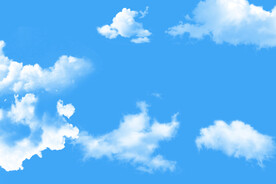 蓝天白云