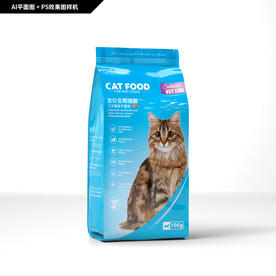 宠物粮包装 三文鱼猫粮包装
