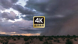 片头宣传片素材风暴乌云闪电云层