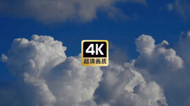 风景素材天空中厚厚的云层