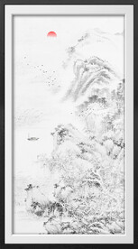 玄关山水画