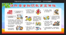 消防安全知识教育宣传栏