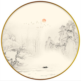 水墨山水