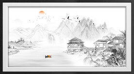 国画山水