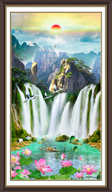 玄关山水画