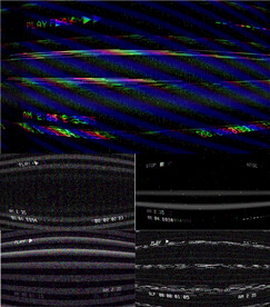 电视屏幕噪点特效画面视频素材