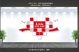 员工风采文化墙