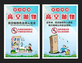 严禁高空抛物