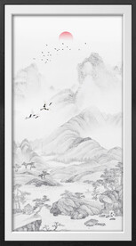 水墨画