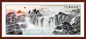 山水画 