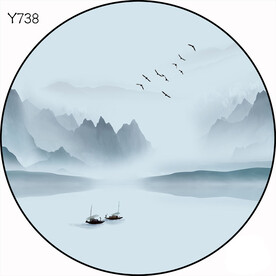 圆形装饰画