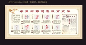 中医中医宣传栏