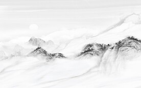 高清 鱼肚白背景墙 TIF分层