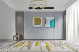 北欧客厅沙发背景墙室内摄影墙