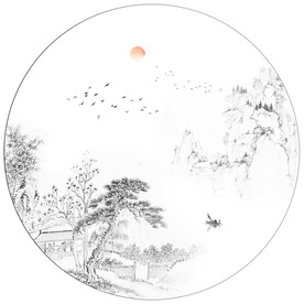 国画山水