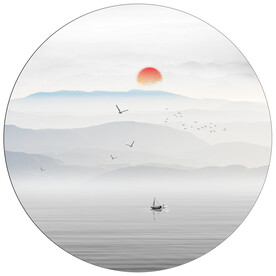 新中式山水画