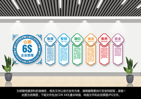 企业6S文化墙