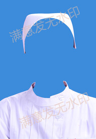 护士制服白大褂模板