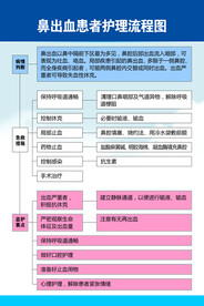 鼻出血患者护理流程图