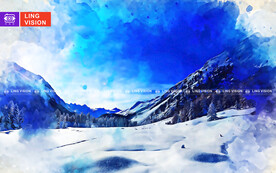 雪中美景