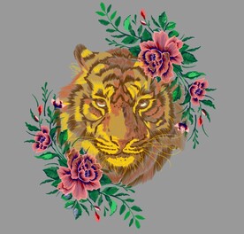 虎与花